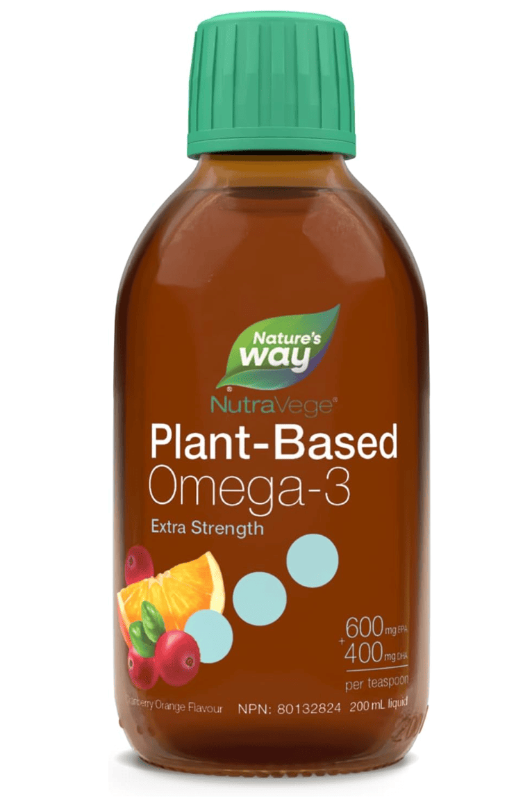 NutraVege™ Omega-3, à base de plantes, extra fort, pamplemousse mandarine
