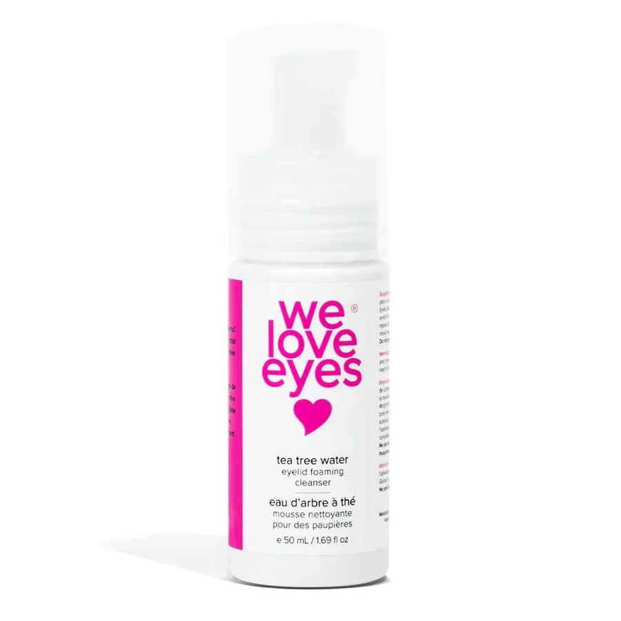 WE LOVE EYES Tea Tree Water Eyelid Foaming Cleanser